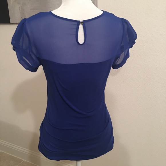 Royal blue Express top - Picture 2 of 3